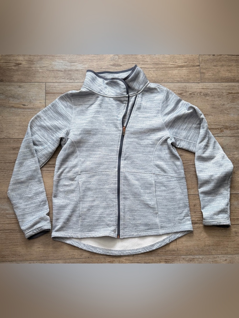 C9 Champion Women’s Victory Fleece Full Zip Jacket Gray Size Medium